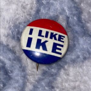 Vintage 'I Like Ike' Campaign Button